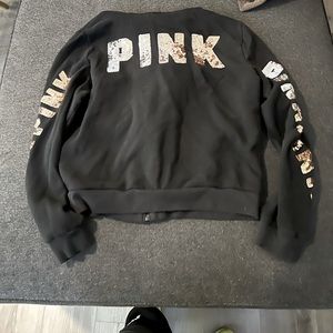 Pink Sequin Sweatshirt